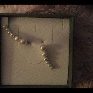 Pearl Crawlers earrings climbers